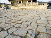 비가 주룩주룩 쏟아질때 경복궁 근정전 걸어보라