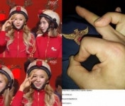 크레용팝 일베 해명, 생방송 손짓 어땠길래..‘해명해야 하나?’