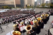 600명의 화음… 초대형 시민 연합 오케스트라