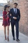 올리비아 팔레르모와 요하네스 휴블, 9등신 최강 비주얼 커플 화제