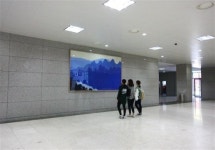 대학 강의실이 미술관으로… 작품 100여점 ‘캠퍼스 나들이’