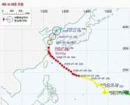 태풍 찬홈 중국 상하이에 접근…태풍 경로 보니 우리나라 영향권