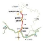 가을 내려앉은 길… 마음이 붉어지다
