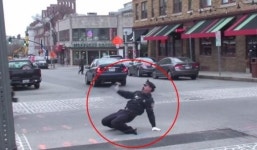 美로드아일랜드주 ‘춤추는 경찰관’ 해고 논란