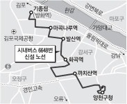 서울 신월동에 주민밀착형 버스 노선 신설