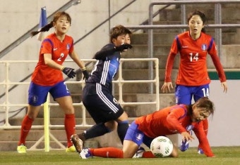 올림픽여자축구…한국, 일본과 0-0 ‘후반전’ 시작