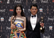 홍콩금상장영화제 두 주인공 궈푸청-제시 리