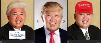 ‘트럼프와 김정은의 만남?’… 합성 사진 화제