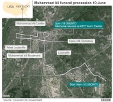 오바마 대통령은 불참, 10일 알리 장례식 어떻게 치러지나