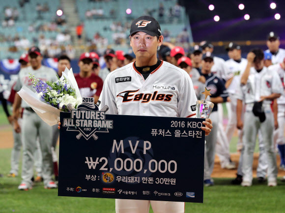 2025 KBO 퓨처스 올스타전, 북부리그가 4-2로 역전승! LG 손용준 선수 MVP 수상