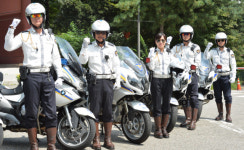 폭염보다 뜨거운 자부심…도로의 얼굴 ‘오토바이 캅’