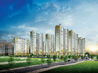 2102세대 대단지 95%가 84㎡이하 아산 최대 규모의 커뮤니티시설 조성
