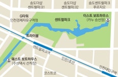 센트럴파크·트라이볼·G타워… 주말엔 송도 투어 가볼까