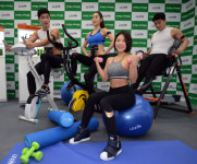 [서울포토] “이런 몸매를 원하세요”… ‘헬스케어존’ 오픈