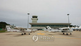 울진공항 인근서 경비행기 추락? 해경 “추락 아니라 불시착”