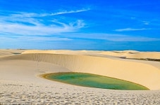 1년 중 딱 세 달…오아시스 만들어지는 사막