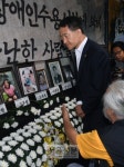 [서울포토] 장애인단체 농성장 찾은 박능후 보건복지부 장관