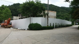 공주시 소학동 아파트 현장 재개