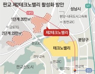 美실리콘밸리처럼…판교 2밸리에 혁신벤처 1400개