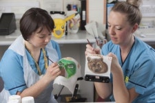 암환우에게 특별 마스크 선물한 진단방사선사