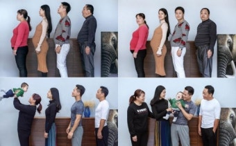 아내 임신 계기로 ‘다이어트 성공’한 가족 화제