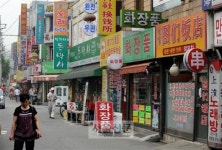 [간판이 바뀌면 마을이 바뀐다] LED 새옷 갈아입는 가리봉동 우마길