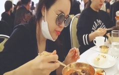 [영상]백지영의 옥류관 평양냉면 먹방 “폐활량에서 나오는 면치기 실력”