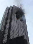 트럼프 대통령 사저 빌딩에 불 …1명 사망 4명 부상
