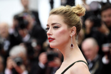 [포토] 앰버 허드, 아찔한 상체 노출 드레스