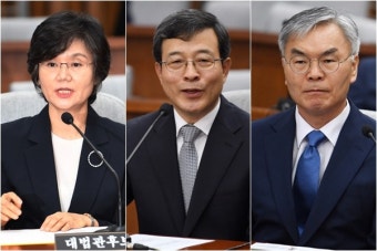 대법관 후보자 노정희·이동원은 인사청문보고서 채택…김선수는 지연