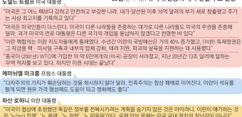 트럼프 유엔총회서 자화자찬… 각국 정상들 ‘키득키득’ 비웃음