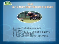 2회 경기도장애인론볼연맹회장배 어울림대회 3일 열려
