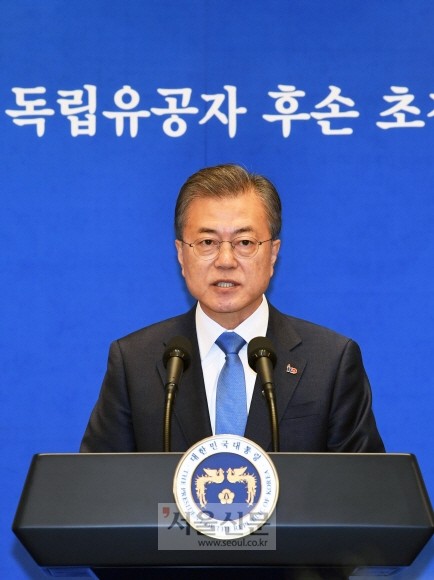 윤석열 대통령, 독립유공자 후손들과 오찬 강조 독립의 정신 기억할 것