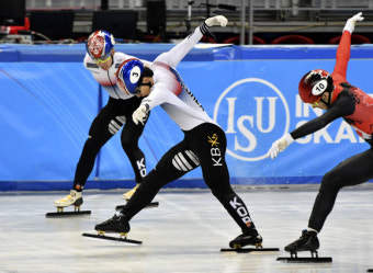 황대헌 1500m 충돌 반칙 실격 아픔 500m 金 질주로 달래