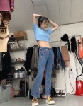 [EN스타] 만취 라이브 논란 이후 설리 근황 ‘당당한 노브라’