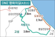 “남북 경계선 없어지길”…처음 열린 고성 DMZ 평화의 길