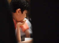 [포토인사이트]한 수, 한 수 신중하게...‘세계어린이국수전’
