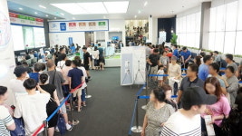 웃돈 예상 얼마길래…‘오포 더샵 센트럴포레’ 계약 열기 후끈