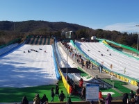 자동출발대 갖춘 ‘김포사계절눈썰매장’으로 오세요