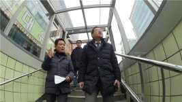박상구 서울시의원, 까치산역 현장점검 실시