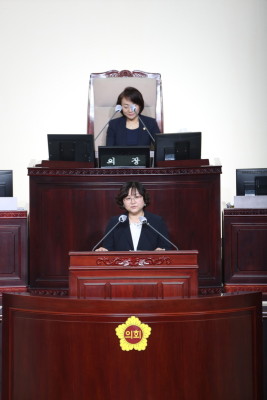 김은주 의원, 고용 취약계층 및 돌봄 서비스 관련 일괄질문 | 포토뉴스