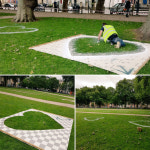 英 술집 문 열자마자 확진자 속출… ‘♥ 경계’ 그려 거리두기 독려