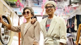 찾아가지 않은 세탁물로 조부모 패션쇼, 팔로어 13만명