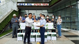 ㈜승하, 순천시 조곡동에 권분상자 기부