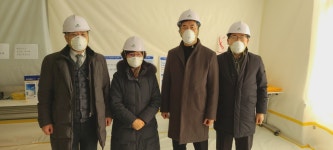 임채철 경기도의원, 야탑중학교 석면제거 현장 점검