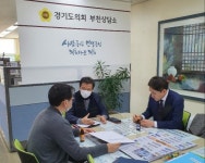 김명원 경기도의원, 소사남부역 주상복합 지하주차장 경인옛로 지하도 설치 요청
