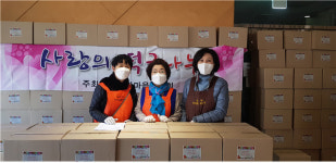 한마음상록회장례봉사단 | 김춘례 서울시의원, 성북한마음봉사회 ‘사랑의 떡국 나누기’ 참여