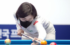 이미래·모랄레스 PBA 첫 ‘퍼펙트 큐’ 합작‥ TS·JDX, PBA 플레이오프 먼저 1승