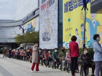 전남지역, 75세 이상 화이자 백신 접종 시작
