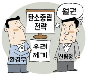 탄소중립 갈등 넘어… 환경부·산림청 ‘미묘한 기류’